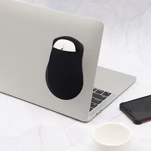 Mouse Storage Bag, Self-adhesive Mouse Storage Bag for Laptop, Notebook Back Sticky Mouse Bag, Suitable for Office Workers, Students, Office Workers