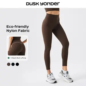 Women's High Waist Waisted No Front Crotch Seam Leggings for Yoga Pilates Gym Recycled Gym wear fitness running outfit gym stuff women Soft Workout comfy sportswear pant Tummy Control Peach Lift Ultra Soft vollyball pilates training underwear