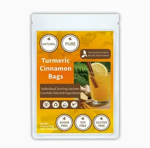 Turmeric and cinnamon tea, 100% natural with no additives; a health tea that warms the body against cold, supports digestion, soothes, and provides gentle warmth—an everyday herbal tea drink.