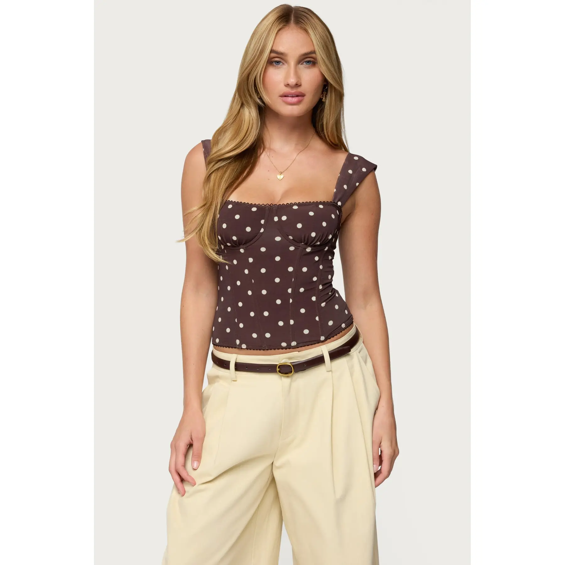 Marcella Wide Strap Corset