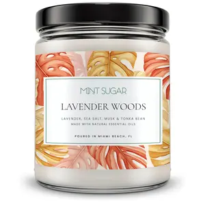 Lavender Woods Scent Candle