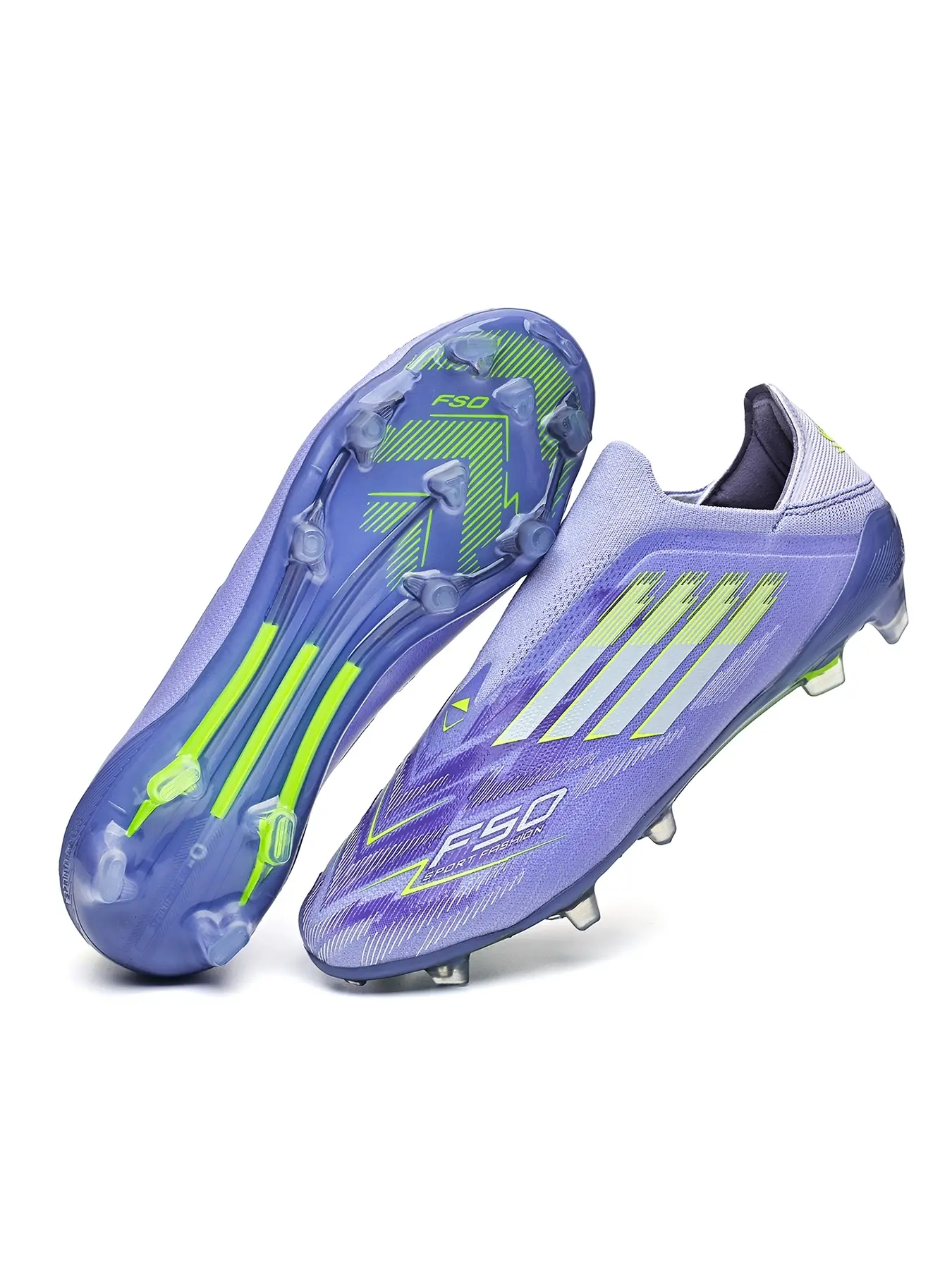 Professional Breathable Soccer Shoes Fg/ag Long Nails Artificial Grass, Anti-Slip Sporty Sneakers for All Seasons, Durable Outdoor Indoor Football Boots, Soccer Cleats, Football Field Boots, Sports Football Shoes