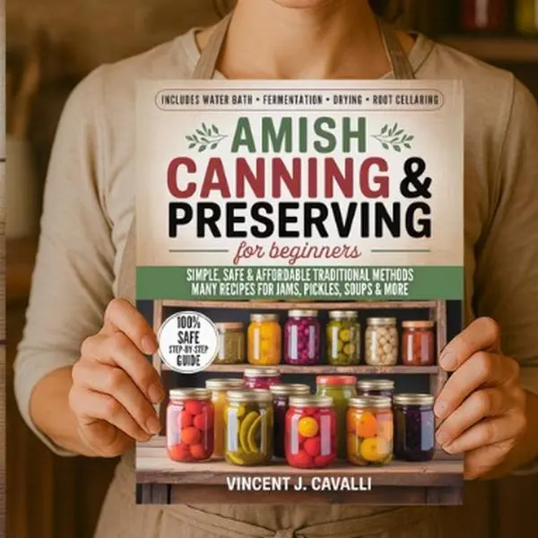 Amish Canning and Preserving for Beginners: The Complete Amish Guide with Step-by-Step Techniques, Safety Tips, and Authentic Recipes for Jams, Pickles, Soups & More