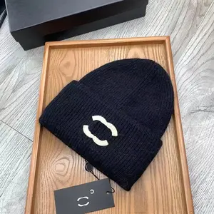 Beanie Designer Beanie Luxury Beanie Knitwear Hat Versatile Beanie Knitted Hat Warm Letter Triangles Design Hat Christmas Gift Hat 6 Styles Good