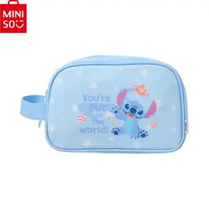 Disney Stitch Makeup Bag, Large Capacity Handheld Toiletry Organizer, Convenient Travel Cosmetic Storage Bag, Cute Cartoon Style Holiday & Holiday Haul#Summervibes