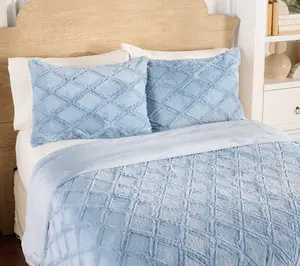 Hotel du Cobb Diamond Coverlet Set - Twin by Dennis Basso