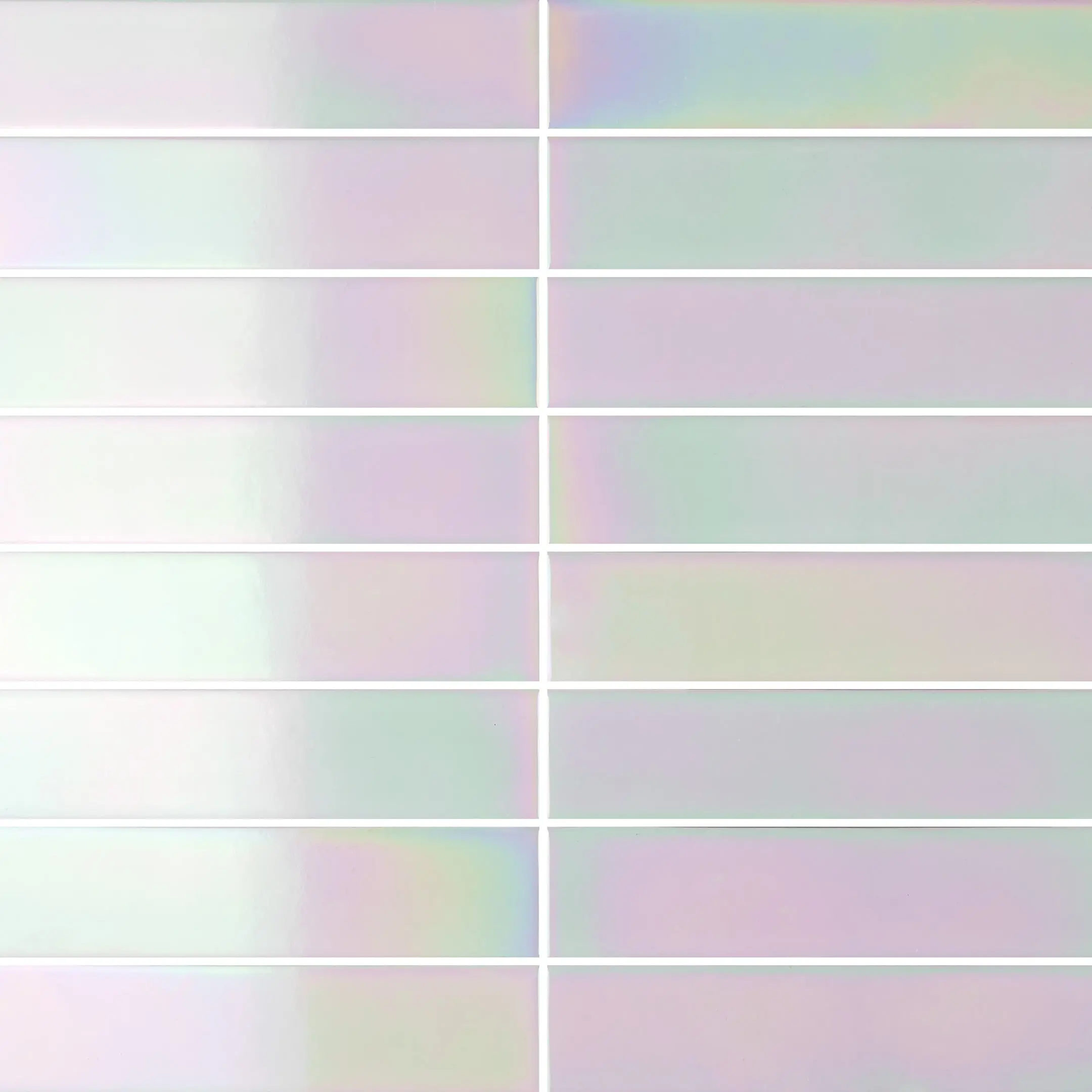 Prizm 2" x 8" Holographic Iridescent Porcelain Subway Tile
