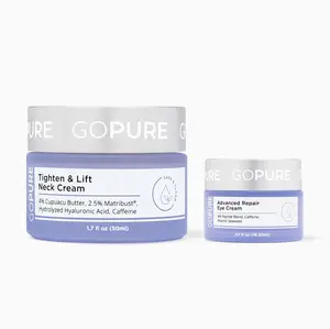 GOPURE Pure Renewal Duo - Neck Cream and Eye Cream Body Care Cosmetic