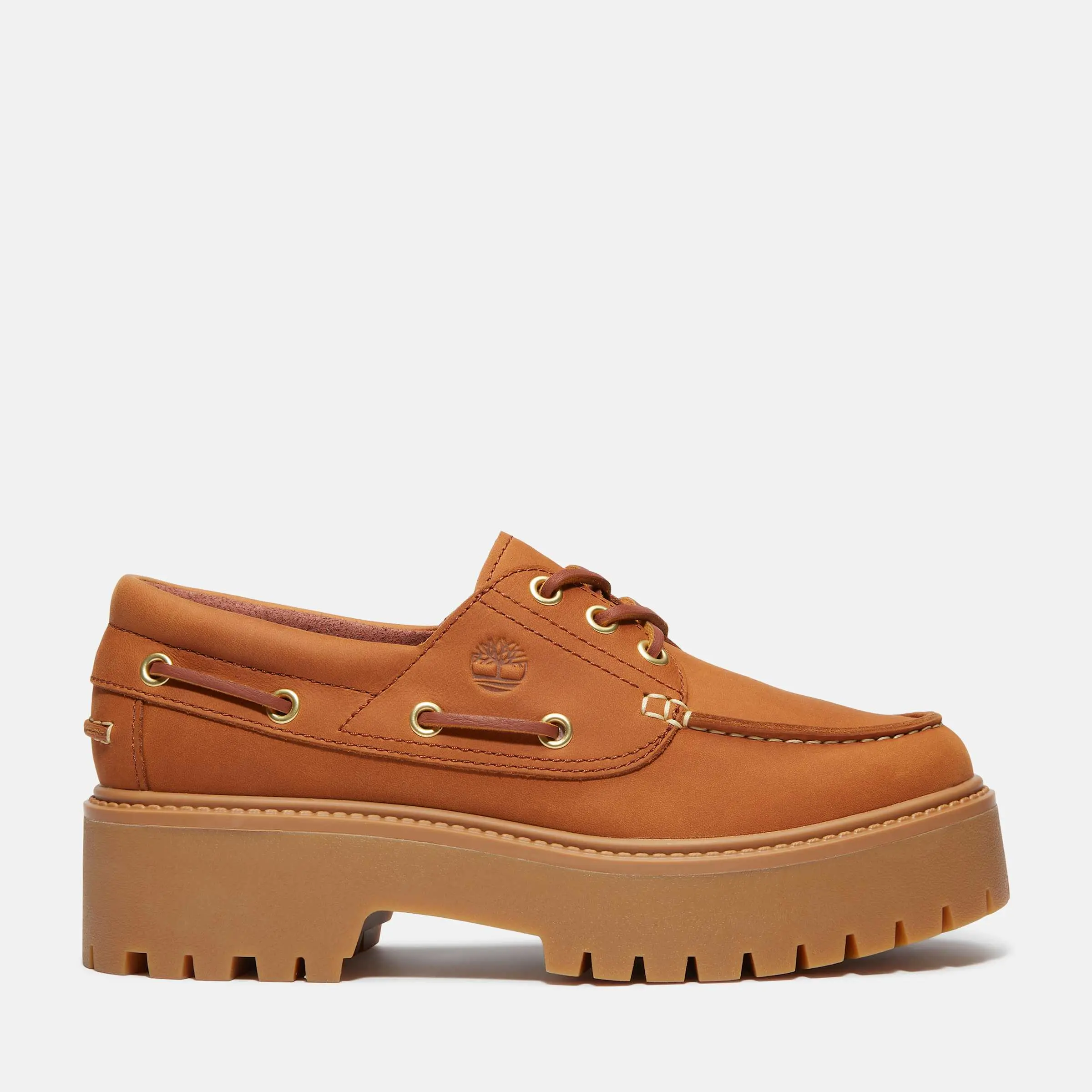 Timberland Women's Stone Street Platform Boat Shoe