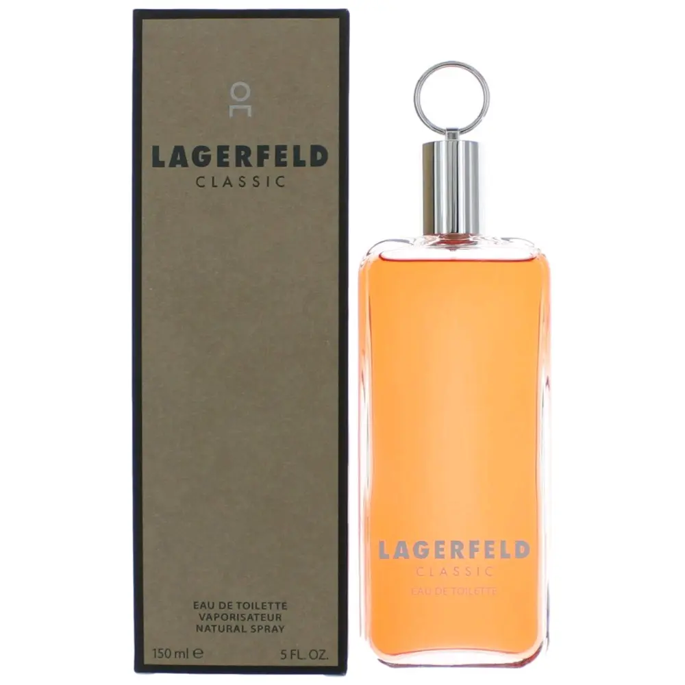Lagerfeld Classic by Karl Lagerfeld, 5 oz EDT Spray for Men, Scent Perfume, Edt Edp Spray, Fragrance Scent, Men's Fragrance, Perfumes Colognes, Spray Bottle