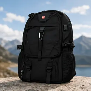 Unisex Large Capacity Travel Backpack - Waterproof Outdoor Hiking Bag & Laptop Daypack