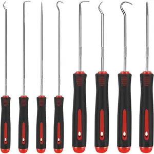 8 Piece Automotive Tool, Pick Set, Precision Oil Seal Pick Tool, Mechanical Device Pick for Lock Pick Set, Lock Keys, Pick to Remove Hoses and Gaskets, Pick, Seal Puller