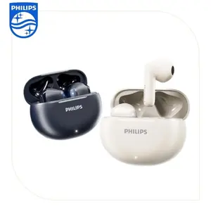 Philips TAT1199 TWS Bluetooth Audio Headphone Earbuds, Lightweight Comfortable Fit, AI Call Noise Reduction, 18H Total Playtime, 13mm Dynamic Drivers, Stable Wireless 5.4 Connection, 38ms Low Latency, Ideal for Commuting & Office Use, Electronic, Headset