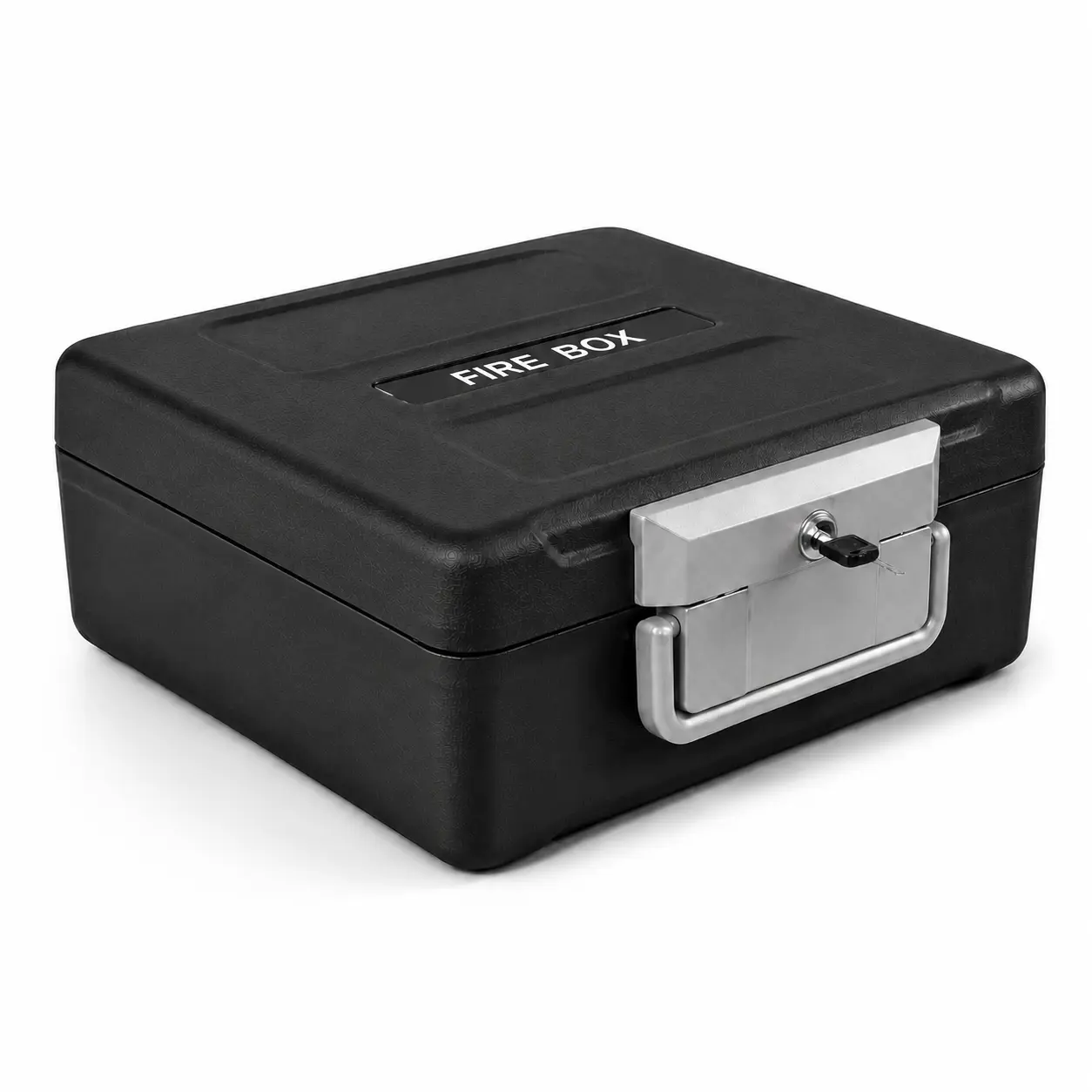 Golden Key Portable Fireproof Document Safe Box - UL Certified, Key Lock, Sensor LED Light, Carry Handle, 1-Hour Fire Protection, 72-Hour Water Protection, Portable Box for Secure Office Storage
