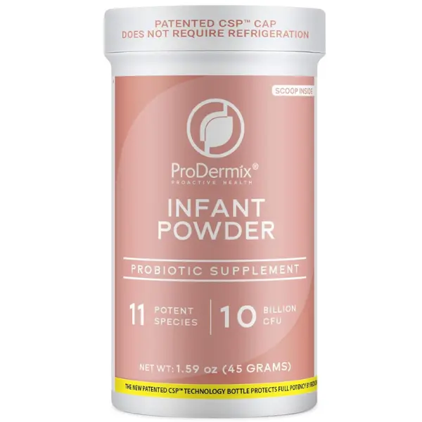 ProDermix Baby Probiotic Powder - Edible Dietary Healthcare Supplement with Fiber, Supports Infant Digestive Health, Easy to Mix