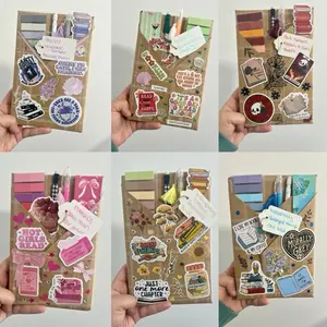 Blind Date With a Book (New Book!) bookmark, stickers, annotation tabs, gel pen, pencil, tea or lemonade packet!