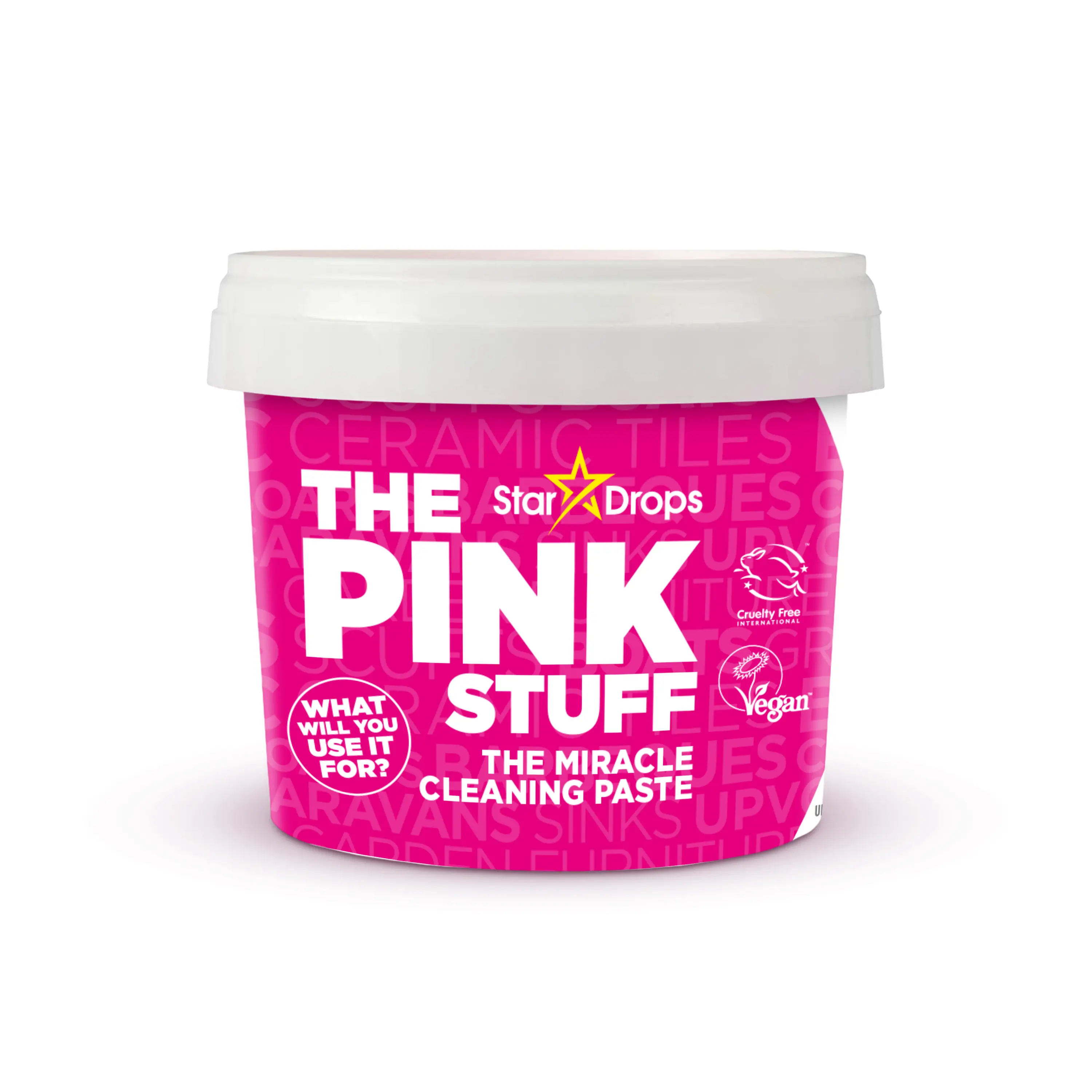 The Pink Stuff Cleaning Paste 500g | Multi-Purpose Paste for Grease, Grime, Stains & Tough Messes The Pink Stuff Cleaning Paste 500g | Multi-Purpose Paste for Grease, Grime, Stains & Tough Messes