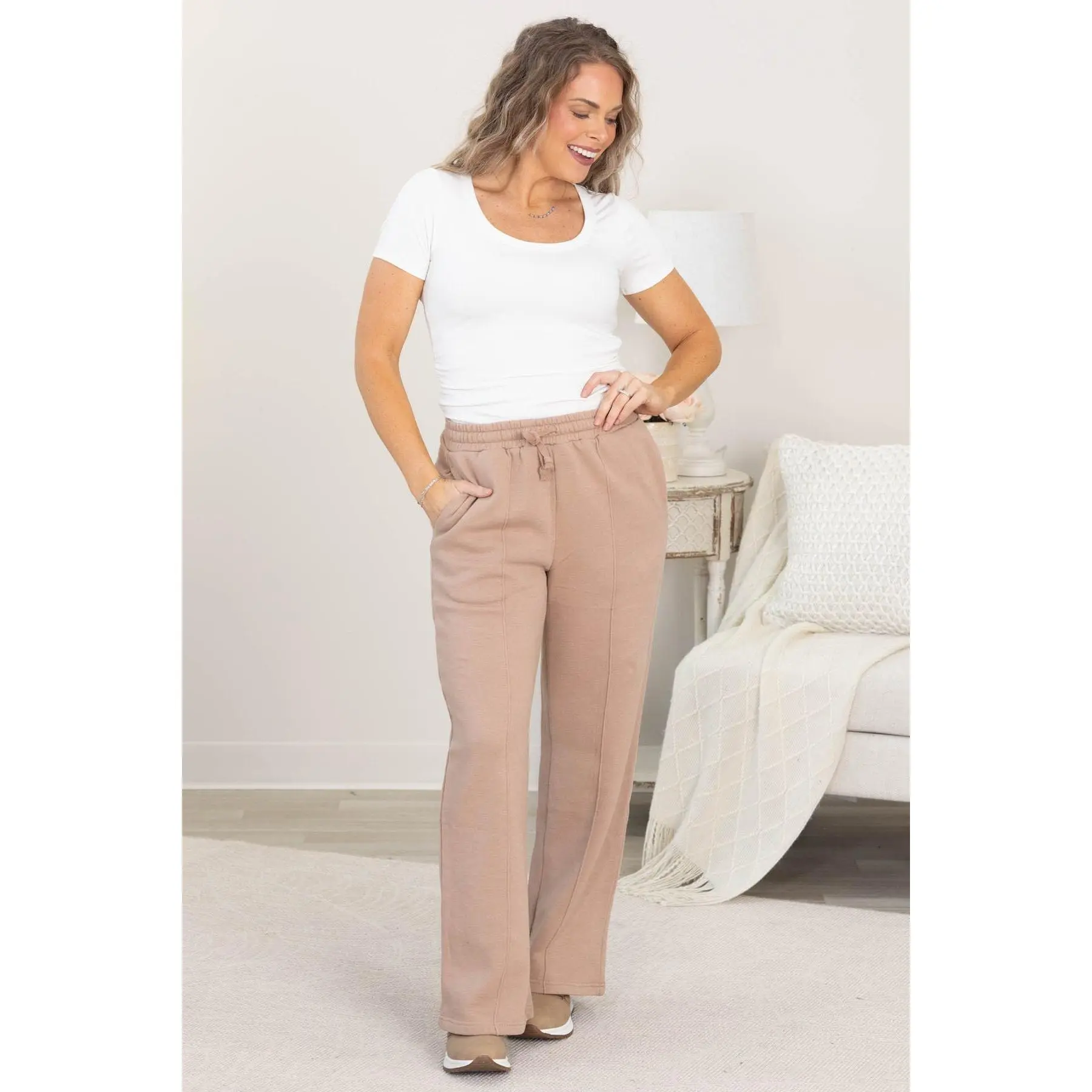 Cozy Campfire Wide Leg Pants Cozy Campfire Wide Leg Pants