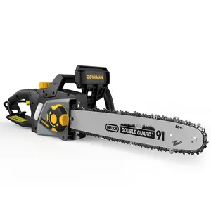 DOVAMAN DCS08A 18-inch Electric Chainsaw, One-Step Tool-Free Tensioning, Oregon Bar and Chain,  Automatic Chain Lubrication, 15-Amp, 2 Chains