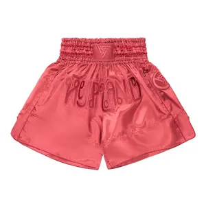 HYPLAND MUAY THAI SHORTS (ROSE)