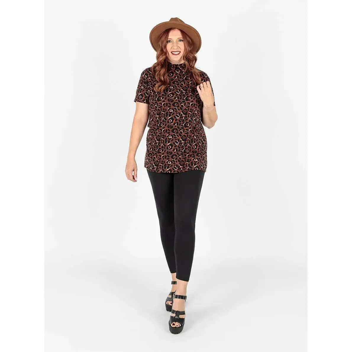 LuLaRoe Tall & Curvy (TC) Leggings - Fits 10-18 Solid Black  NWT Casual Fabric