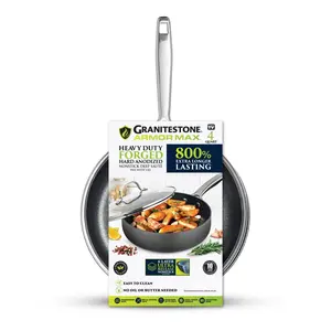 Granitestone ArmorMax 4 Quart Deep Saute Pan