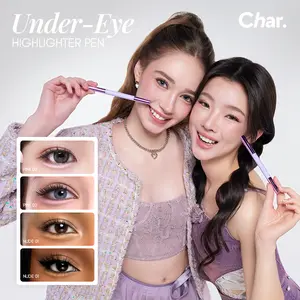 Char Cosmetics Under-Eye Aegyosal Pen - Dual-Tone Cream Formula, Smooth Brush Applicator, Multi-Pack for Daily Flawless Makeup