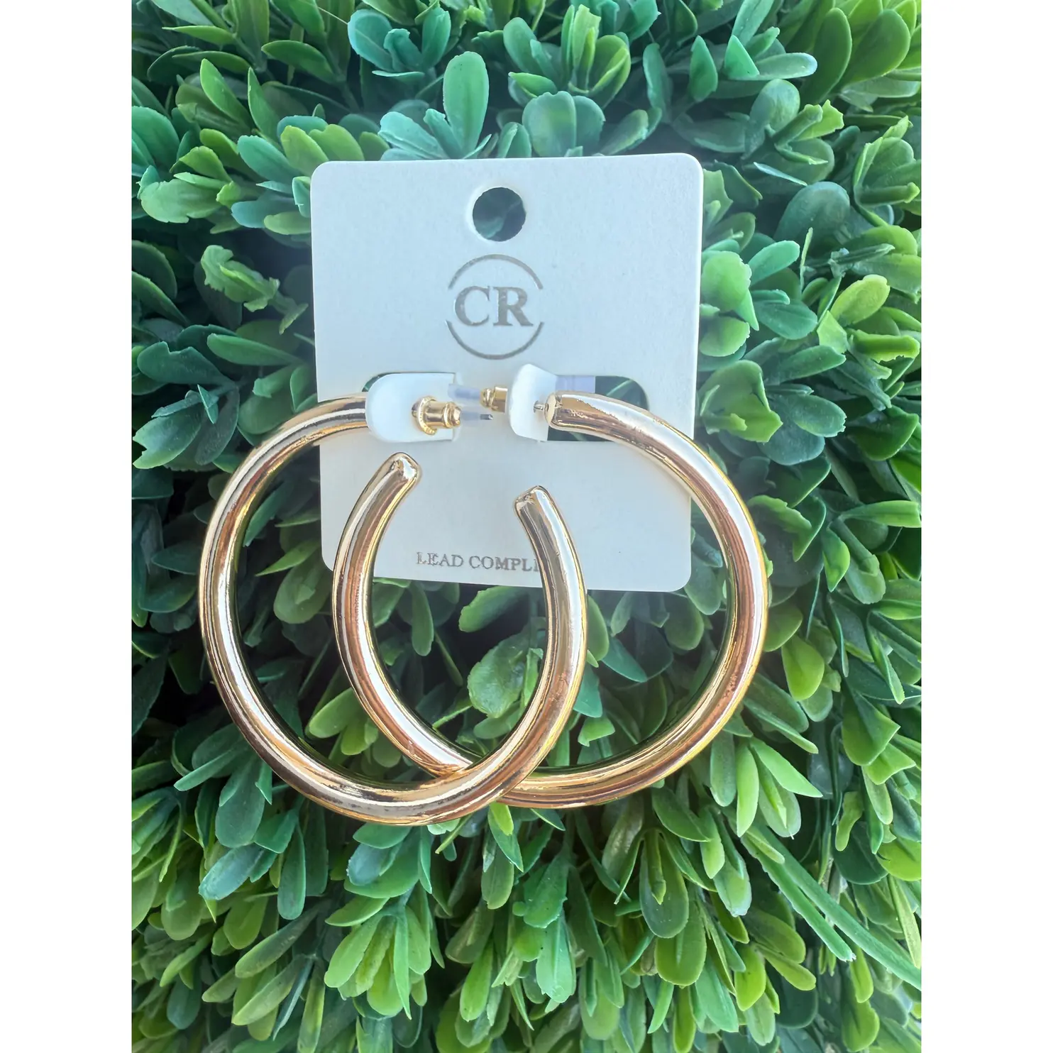 Tube Hoop Earrings
