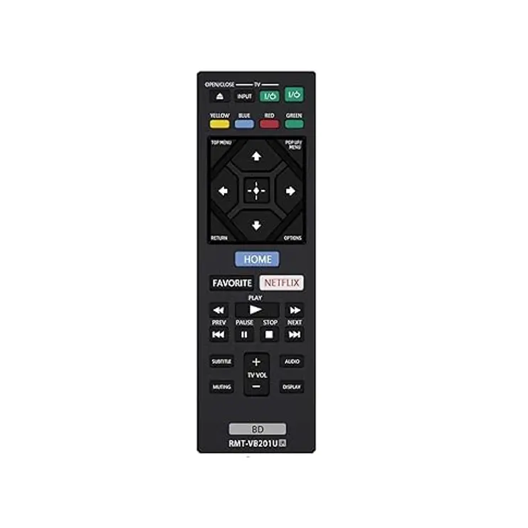 New RMT-VB201U Replacement Remote for Sony Blu-ray DVD Player BDP-S1700CA BDP-S3700