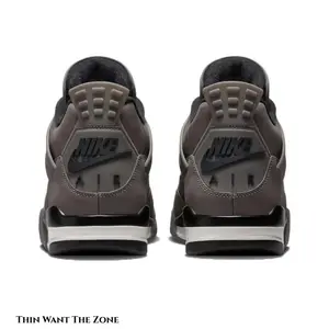 Brand New High Top Retro Basketball Shoes Mocha Brown Suede Lace-Up Sneakers With Box