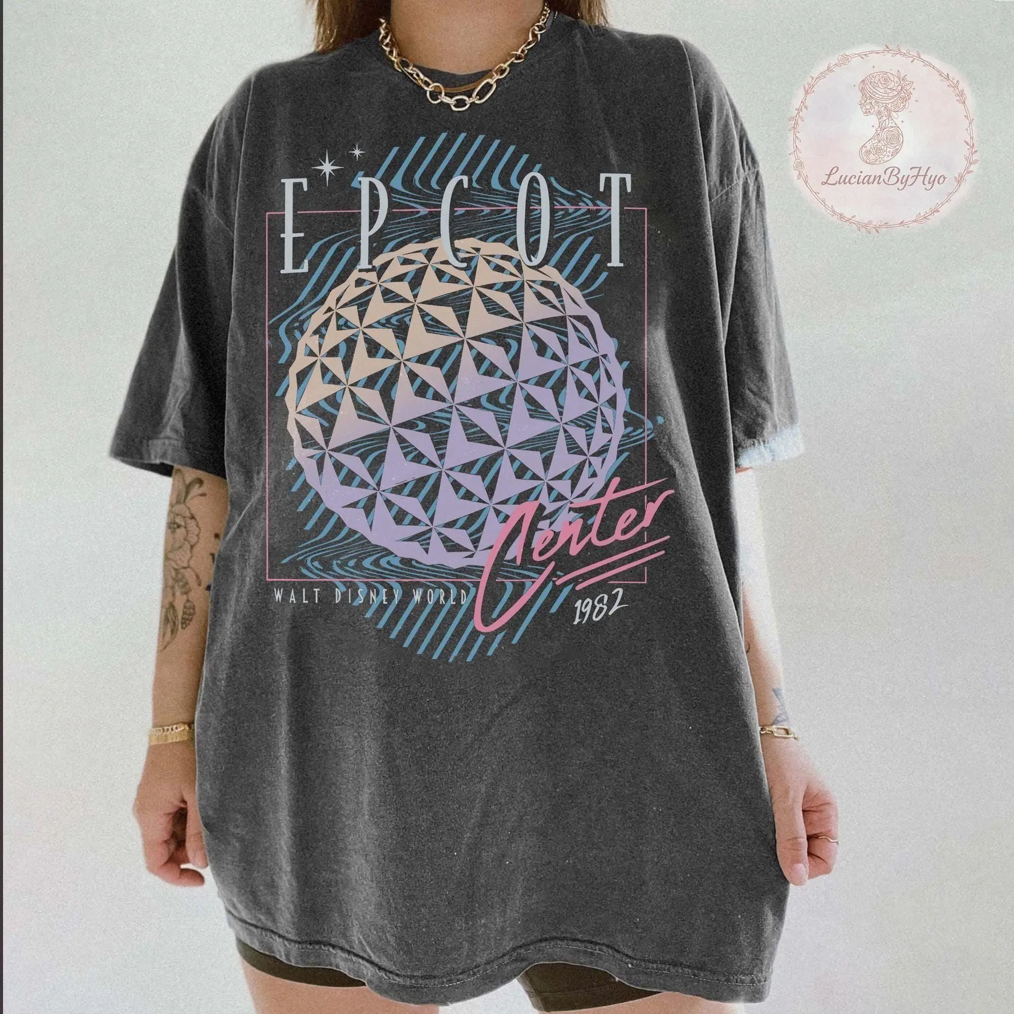 Vintage EPCOT Center Shirt 1982, Retro World Tee, Family Matching Shirts, Trip Shirt