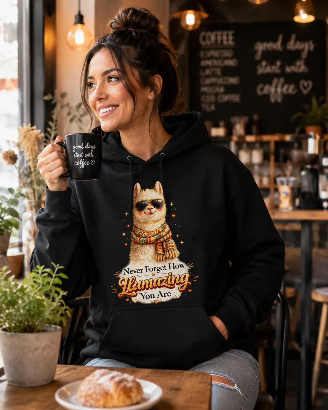 Llamazing Alpaca Hoodie – Never Forget How Llamazing You Are