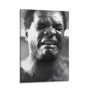 Funny Bathroom Decor Dumb Movie Wall Art Vintage Black & White Poster Gift for Him Movie Poster Print with Iconic Scene Images Solid Wood Frame Waterproof Design