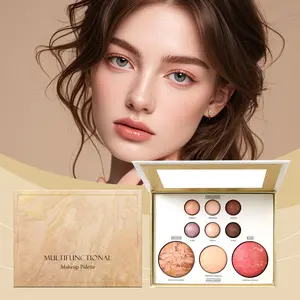The Best of the Best Baked Face Palette Eyeshadow Makeup Cosmetic shimmer sparkle cooltone one compact
