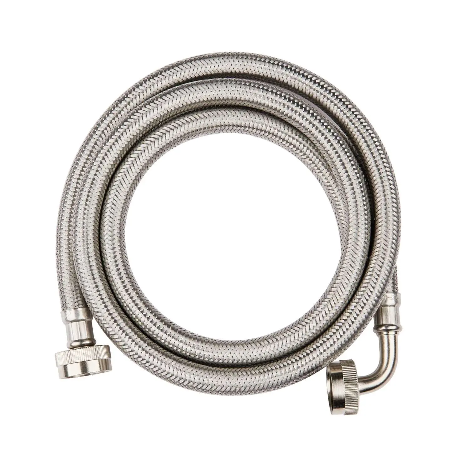 5ft Washing Machine Hose, 3/4" x 3/4" x 60" SST