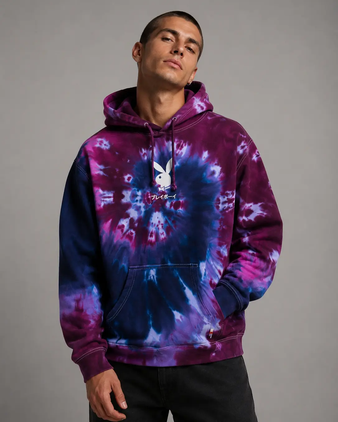 Playboy Tokyo Club Tie-Dye Hoodie