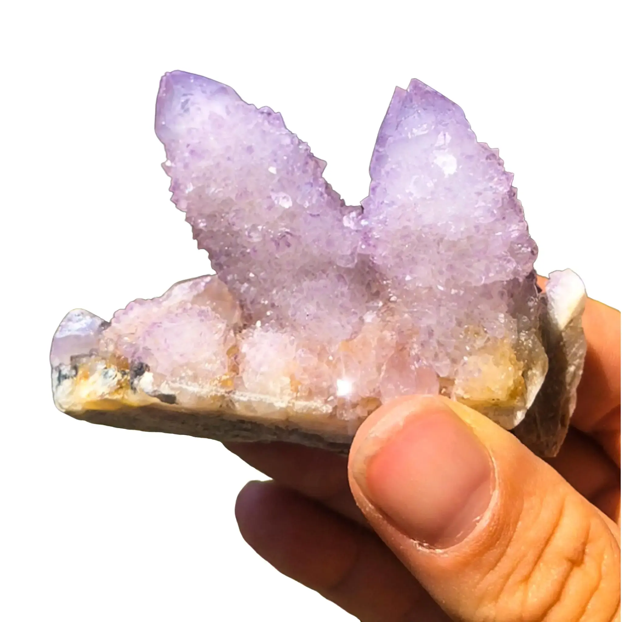 Sparkly Lilac Purple Spirit Quartz Crystal for Healing & Spiritual Energy