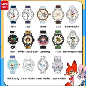 Disney Zootropolis 2 Co-Branded Blind Box Watch - Cute Character Design, Soft Silicone Strap, Luminous Display & 50M Water Resistance, Stylish Gift For Women Holiday & Holiday Haul