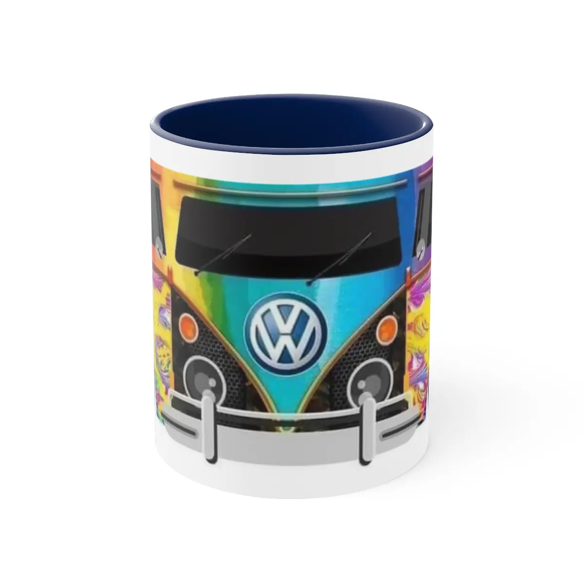Volkswagen Van VW Hippie Coffee Mug Accent Coffee Mug, 11oz