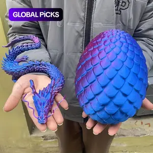Dragon & Egg Set, 1 Set Creative Dragon & Egg Ornament, Home Decor for Living Room, Office Cabinet, Desktop Decoration, Holiday Gift, Desktop Statue ,Boys & Men gifts, Home Decor Ornaments, Decorative Sculptures, Collectible Figurine #GLOBAL PICKS