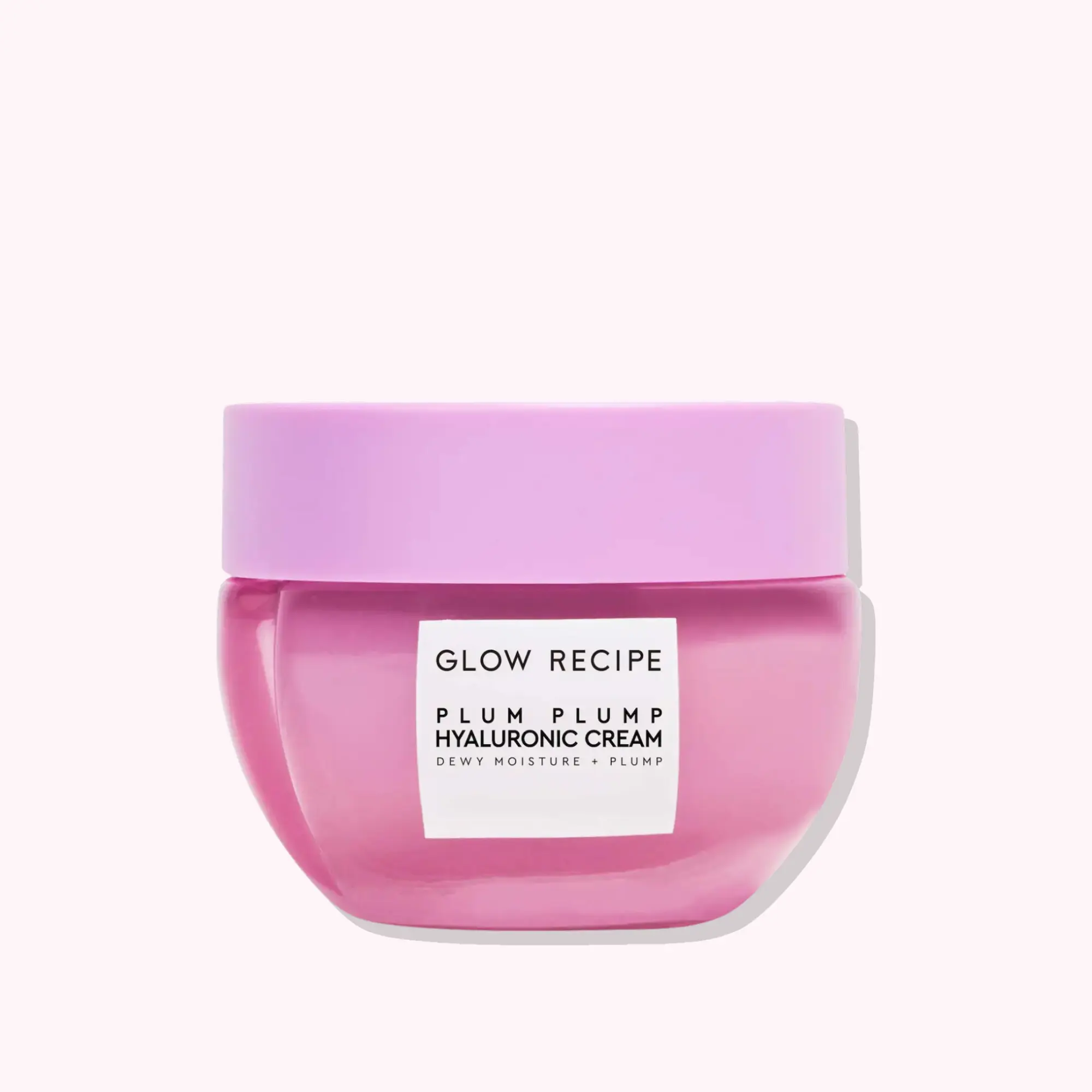 Glow Recipe Plum Plump Hyaluronic Acid Gel Cream - Vegan Beauty Product for Face, Hydrating & Oil-Balancing Moisturizer with Calming Peptides for Dewy, Smooth, Soothing Glow Up Skin, Beauty Products
