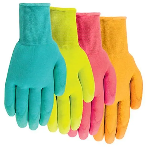 Midwest Quality Soft-Lined Women's Gloves, 62D4-M Ladies Softec Glove - Medium, Full Grip Women's Gloves