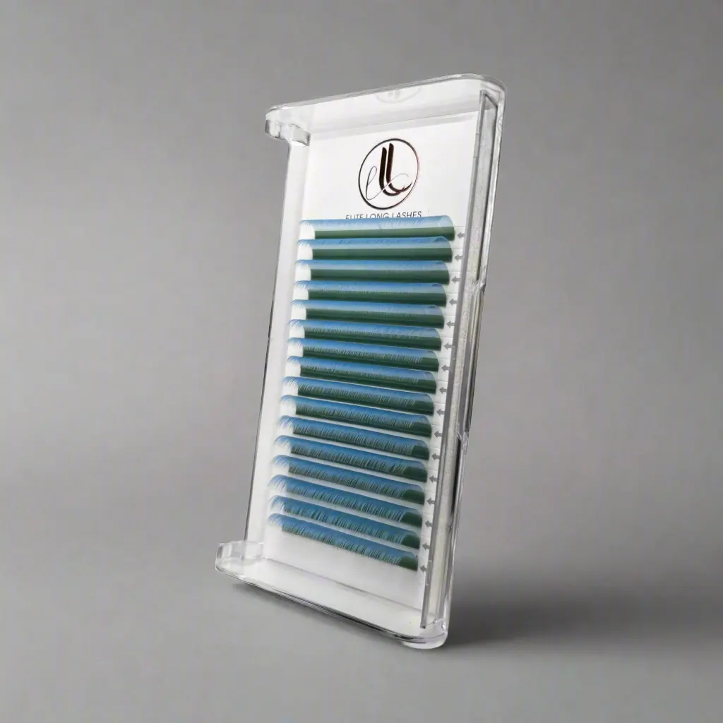 C & D Curl Cashmere Eyelash Extensions | 0.07 | Baby Blue