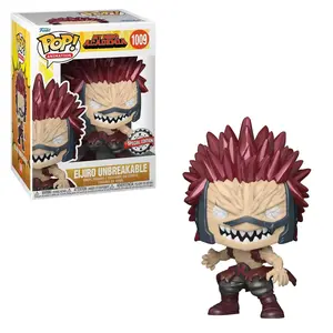 Funko POP! My Hero Academia - Eijiro Kirishima Unbreakable (Metallic) Vinyl Figure #1009 Special Edition Exclusive