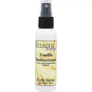 Vanilla Buttercream Body Spray, Hydrating Body Mist for Daily Use