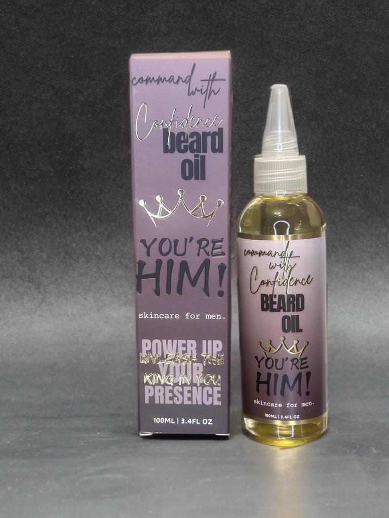 “You’re Him” anti itch beard oil for a fuller, healthier beard 100ml