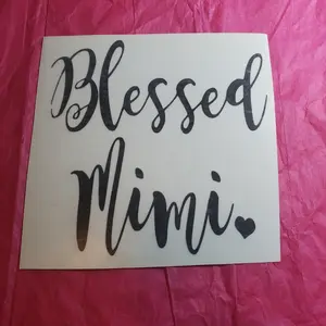 Blessed Mimi 5x5 Vinyl Decal
