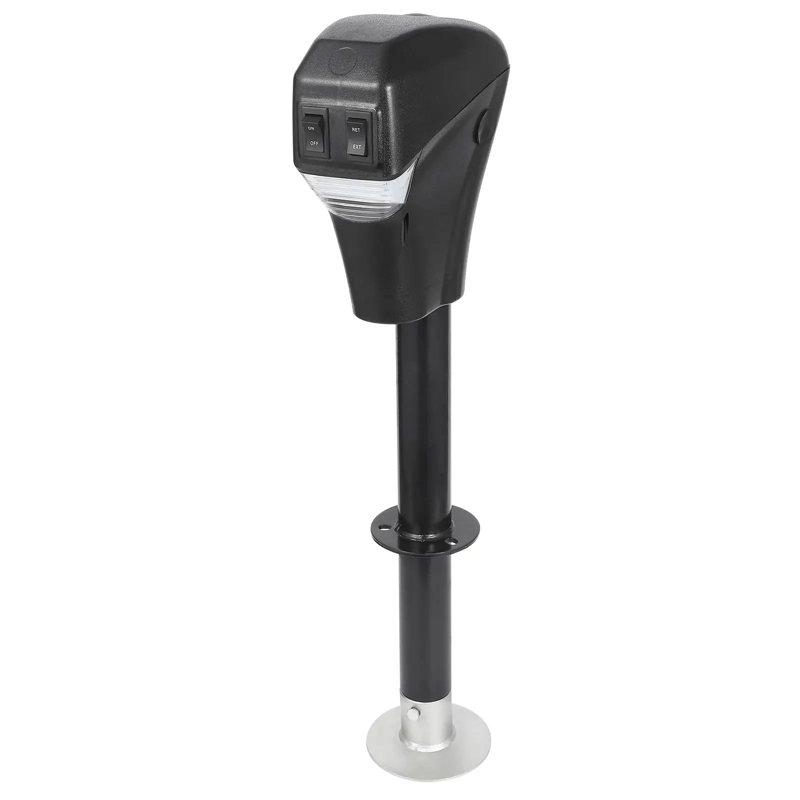 GARVEE 12V DC Electric A-Frame Trailer Tongue Jack, 3500 lbs Capacity, LED Light-Equipped Power Jack for RV, Travel Trailer, Camper