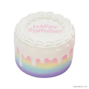 iBloom Squishy Happy Birthday Cake Kawaii Soft Scented Slow Rising Stress Relief