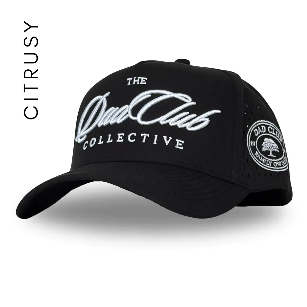 DAD CLUB ATHLETIC TRUCKER HAT - BLACK